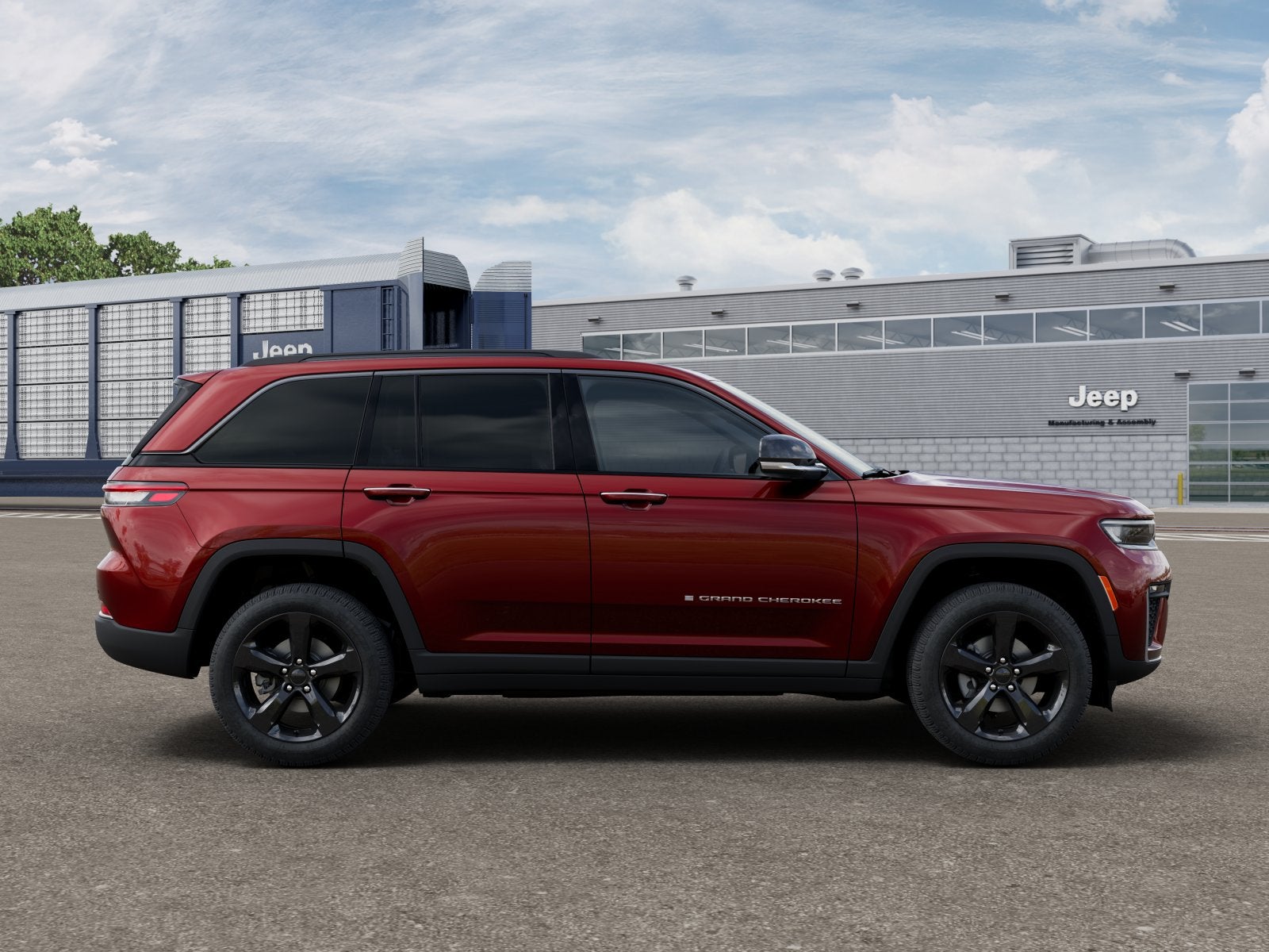 New 2026 Velvet Red Pearl-Coat Exterior Paint Jeep GRAND CHEROKEE LIMITED 4X4 image 33