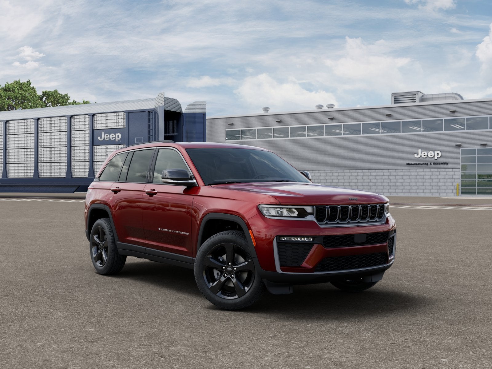New 2026 Velvet Red Pearl-Coat Exterior Paint Jeep GRAND CHEROKEE LIMITED 4X4 image 24