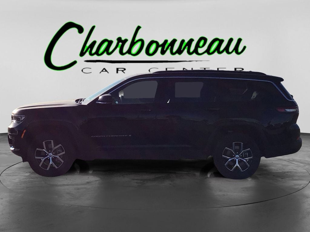 New 2025 Diamond Black Crystal Pearl-Coat Exterior Paint Jeep GRAND CHEROKEE L LIMITED 4X4 image 2