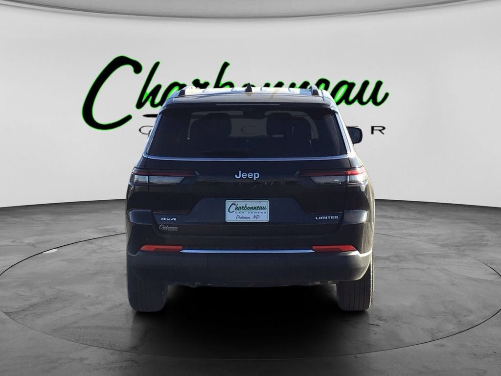 New 2025 Diamond Black Crystal Pearl-Coat Exterior Paint Jeep GRAND CHEROKEE L LIMITED 4X4 image 4