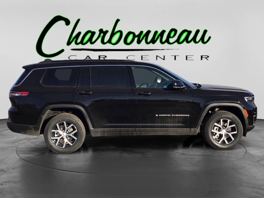 New 2025 Diamond Black Crystal Pearl-Coat Exterior Paint Jeep GRAND CHEROKEE L LIMITED 4X4 image 6