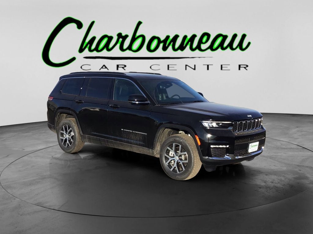 New 2025 Diamond Black Crystal Pearl-Coat Exterior Paint Jeep GRAND CHEROKEE L LIMITED 4X4 image 7