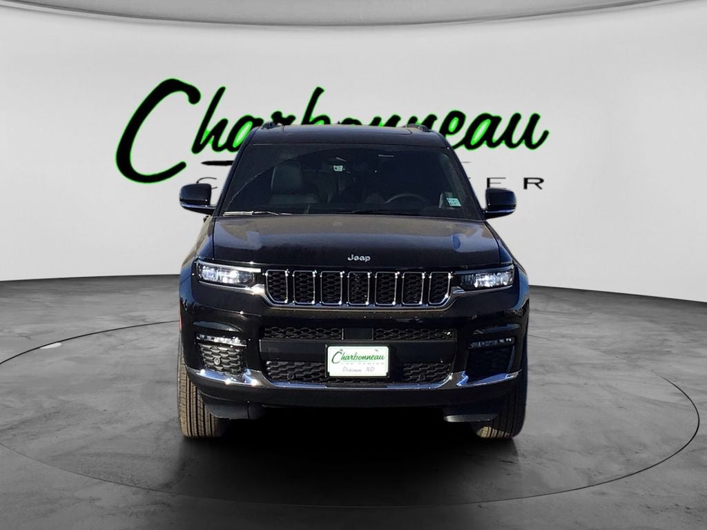 New 2025 Diamond Black Crystal Pearl-Coat Exterior Paint Jeep GRAND CHEROKEE L LIMITED 4X4 image 8