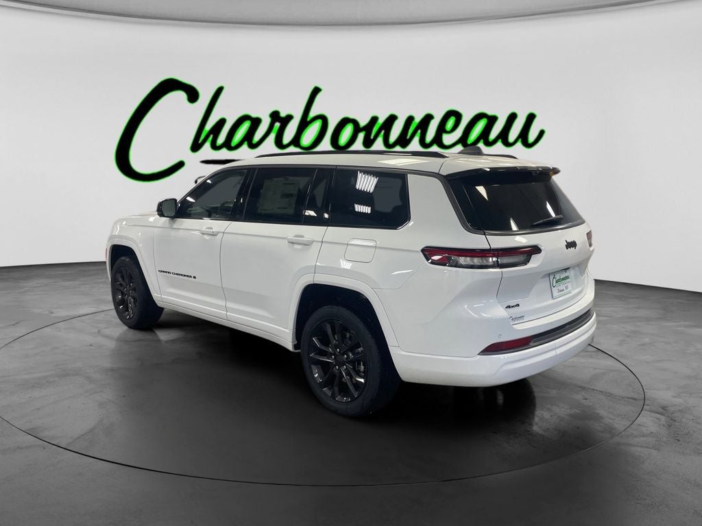 New 2026 Bright White Clear-Coat Exterior Paint Jeep GRAND CHEROKEE L LIMITED RESERVE 4X4 image 3