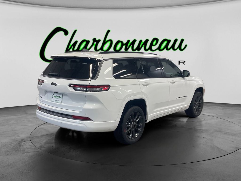 New 2026 Bright White Clear-Coat Exterior Paint Jeep GRAND CHEROKEE L LIMITED RESERVE 4X4 image 5