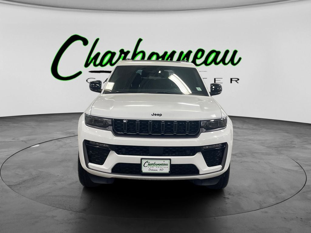 New 2026 Bright White Clear-Coat Exterior Paint Jeep GRAND CHEROKEE L LIMITED RESERVE 4X4 image 8