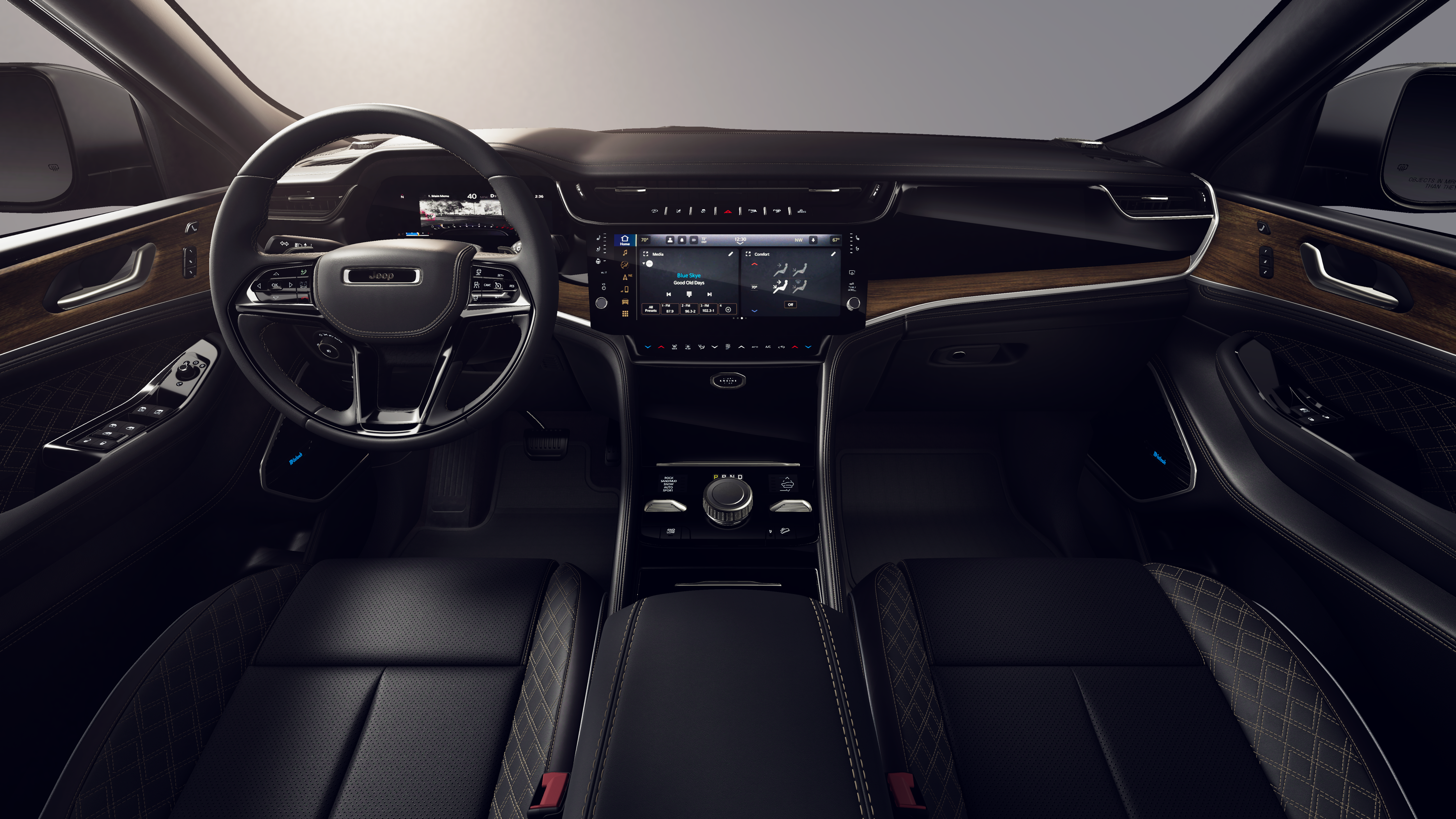 New 2026 Baltic Gray Metallic Clear-Coat Exterior Paint Jeep GRAND CHEROKEE L SUMMIT 4X4 image 6