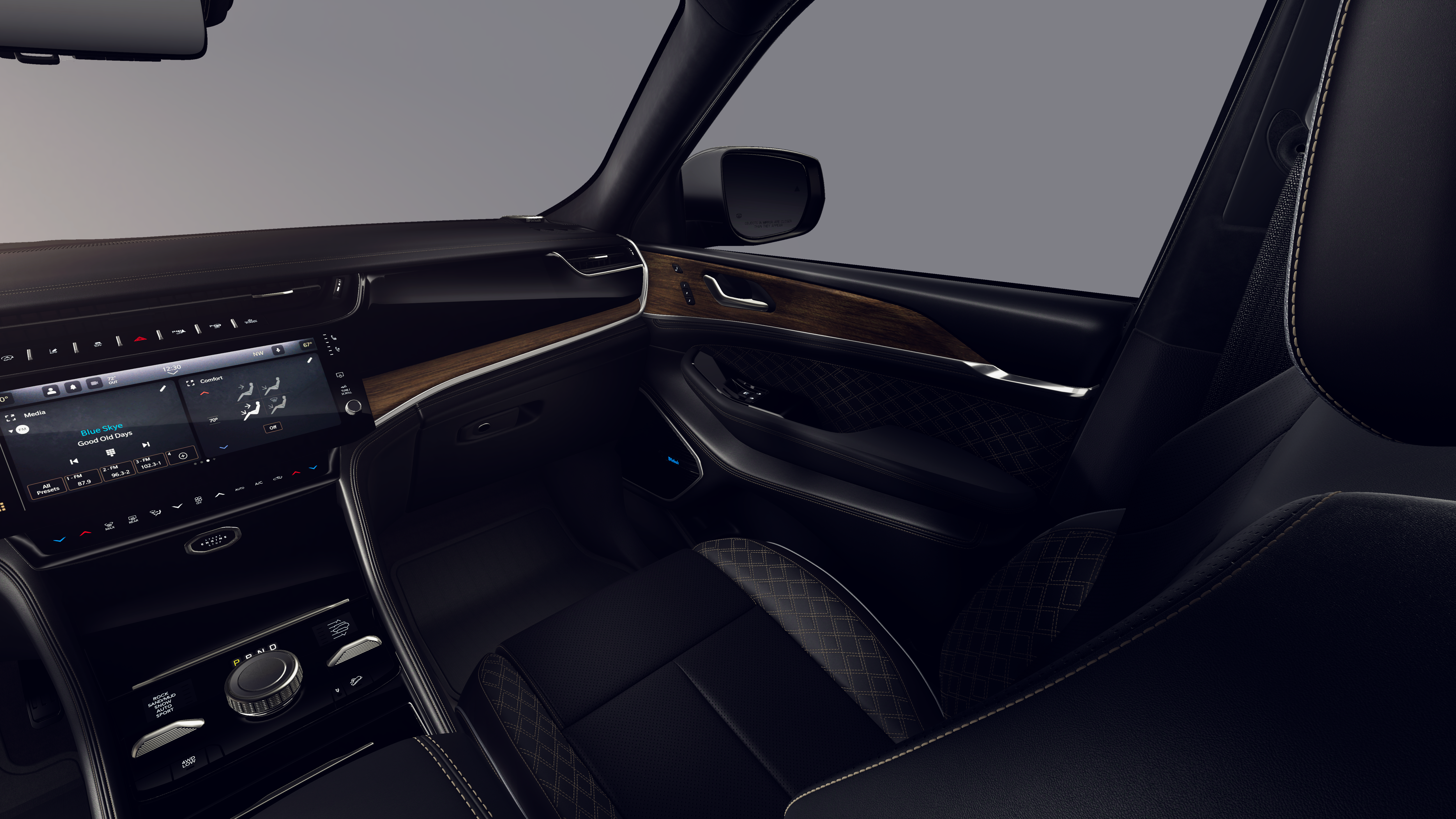 New 2026 Baltic Gray Metallic Clear-Coat Exterior Paint Jeep GRAND CHEROKEE L SUMMIT 4X4 image 7