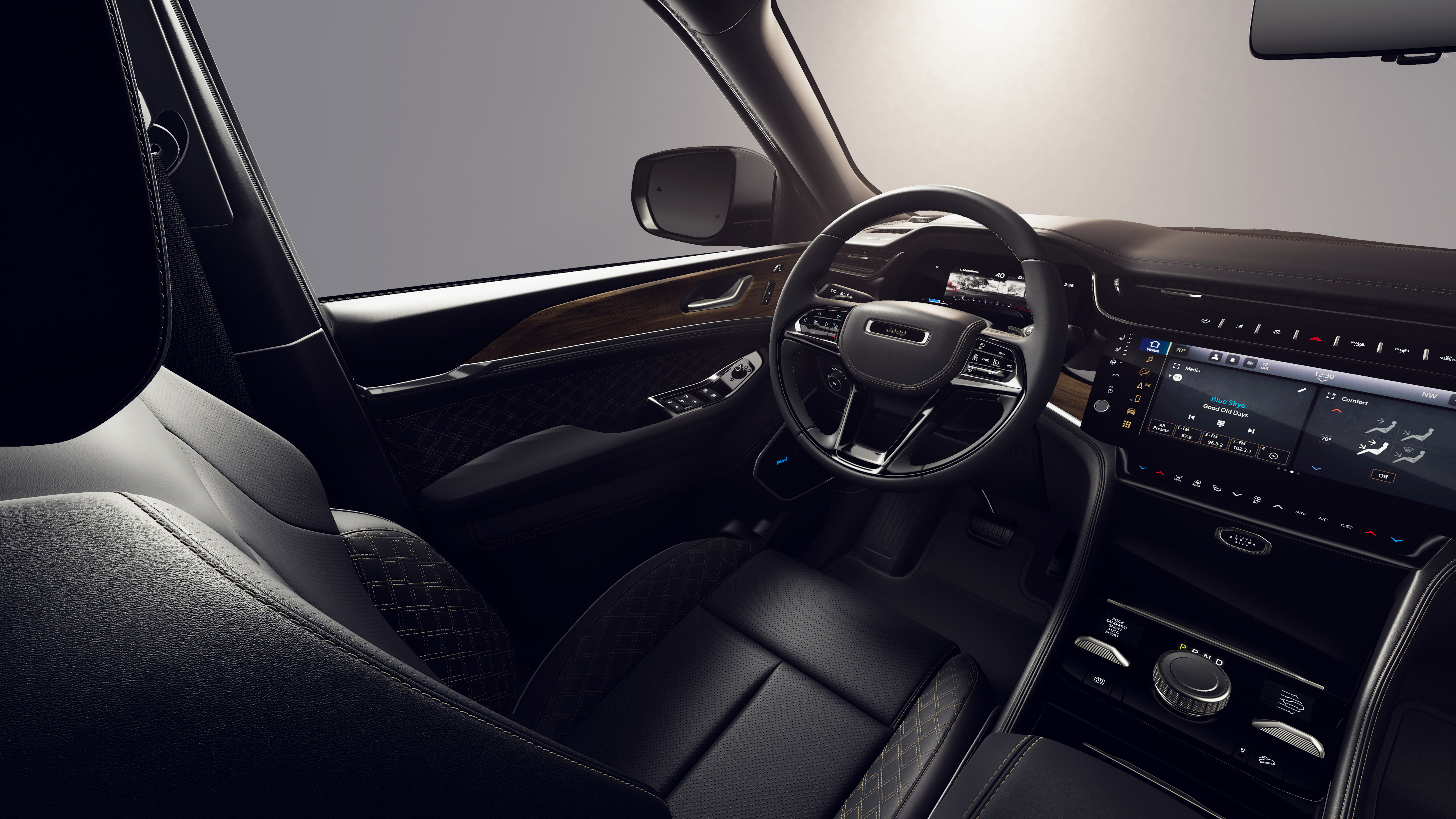 New 2026 Baltic Gray Metallic Clear-Coat Exterior Paint Jeep GRAND CHEROKEE L SUMMIT 4X4 image 8