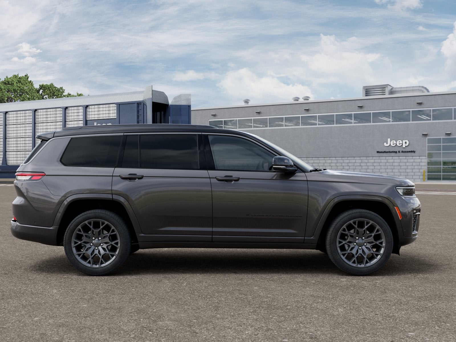 New 2026 Baltic Gray Metallic Clear-Coat Exterior Paint Jeep GRAND CHEROKEE L SUMMIT 4X4 image 21