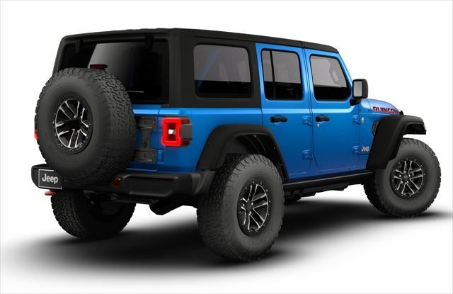 New 2026 Hydro Blue Pearl-Coat Exterior Paint Jeep WRANGLER 4-DOOR RUBICON image 2