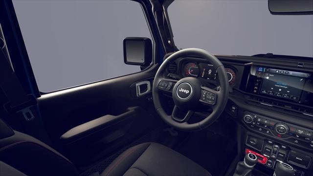 New 2026 Hydro Blue Pearl-Coat Exterior Paint Jeep WRANGLER 4-DOOR RUBICON image 8