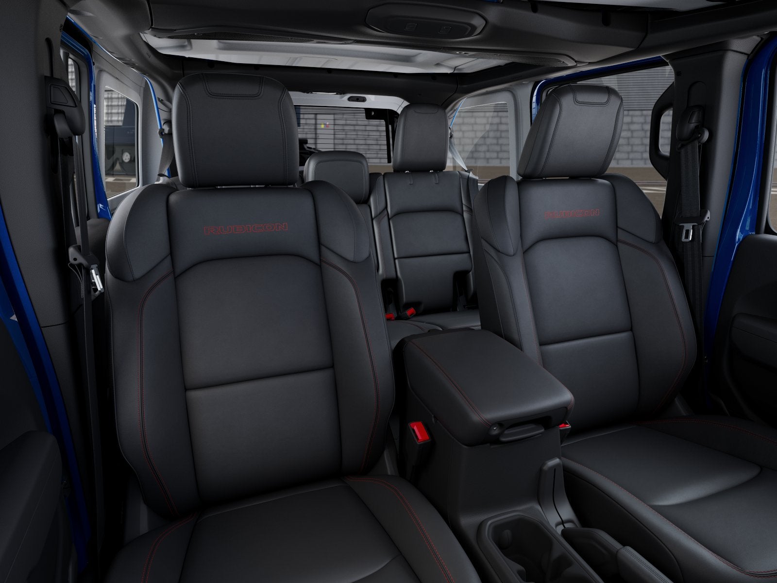 New 2026 Hydro Blue Pearl-Coat Exterior Paint Jeep WRANGLER 4-DOOR RUBICON image 18