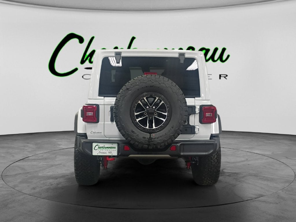 New 2027 Bright White Clearcoat Jeep Rubicon image 4