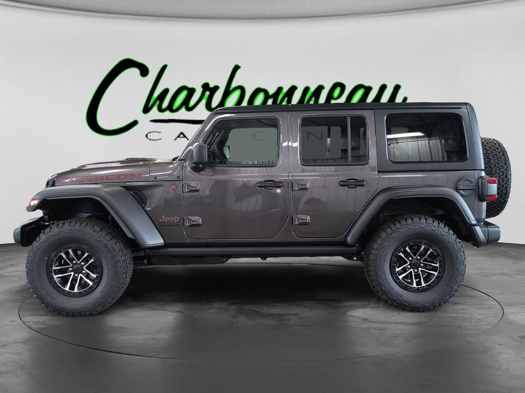 New 2026 Granite Crystal Metallic Clear-Coat Exterior Paint Jeep WRANGLER 4-DOOR RUBICON image 2