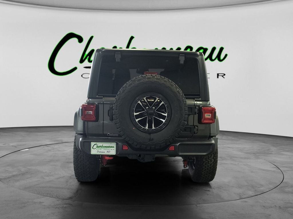 New 2026 Granite Crystal Metallic Clear-Coat Exterior Paint Jeep WRANGLER 4-DOOR RUBICON image 4