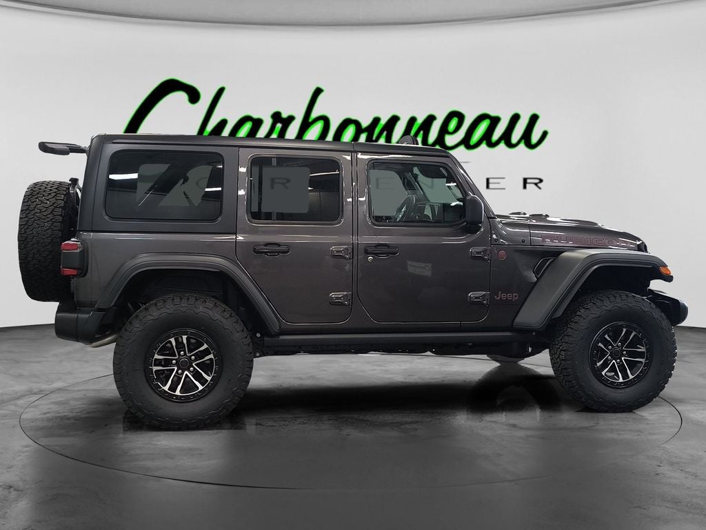 New 2026 Granite Crystal Metallic Clear-Coat Exterior Paint Jeep WRANGLER 4-DOOR RUBICON image 6