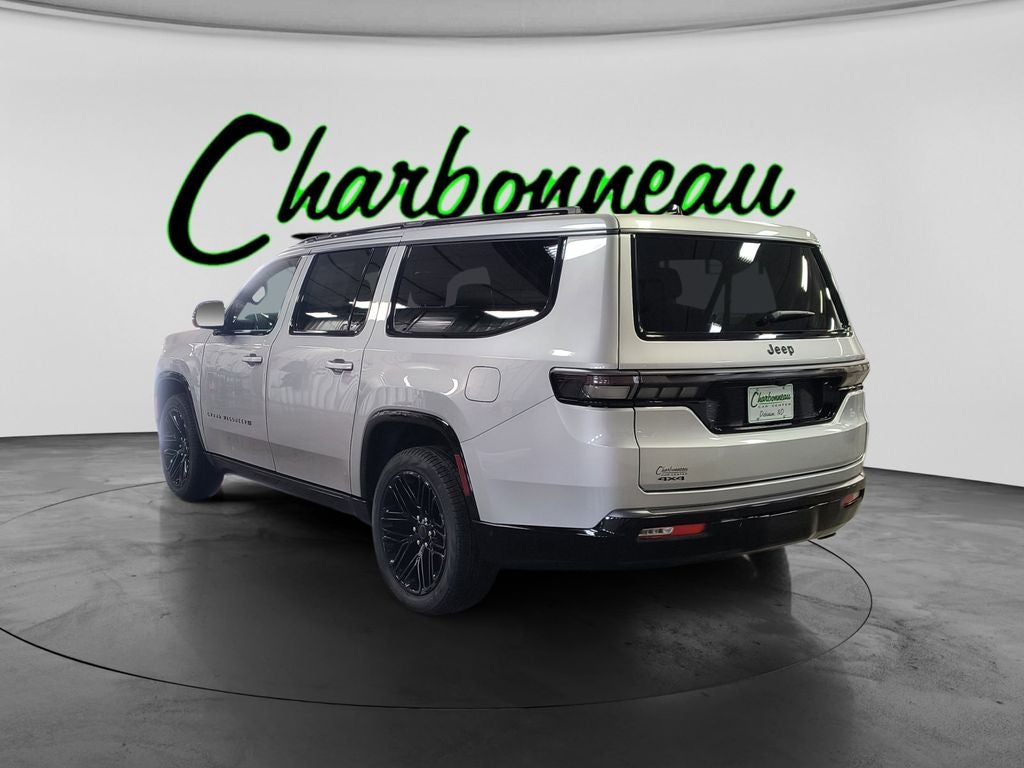 New 2026 Silver-Zynith Exterior Paint Jeep GRAND WAGONEER L LIMITED RESERVE 4X4 image 3