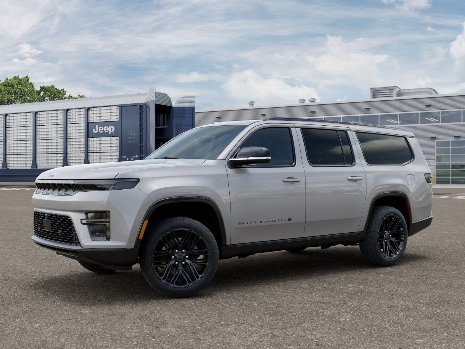 New 2026 Silver-Zynith Exterior Paint Jeep GRAND WAGONEER L LIMITED RESERVE 4X4 image 22