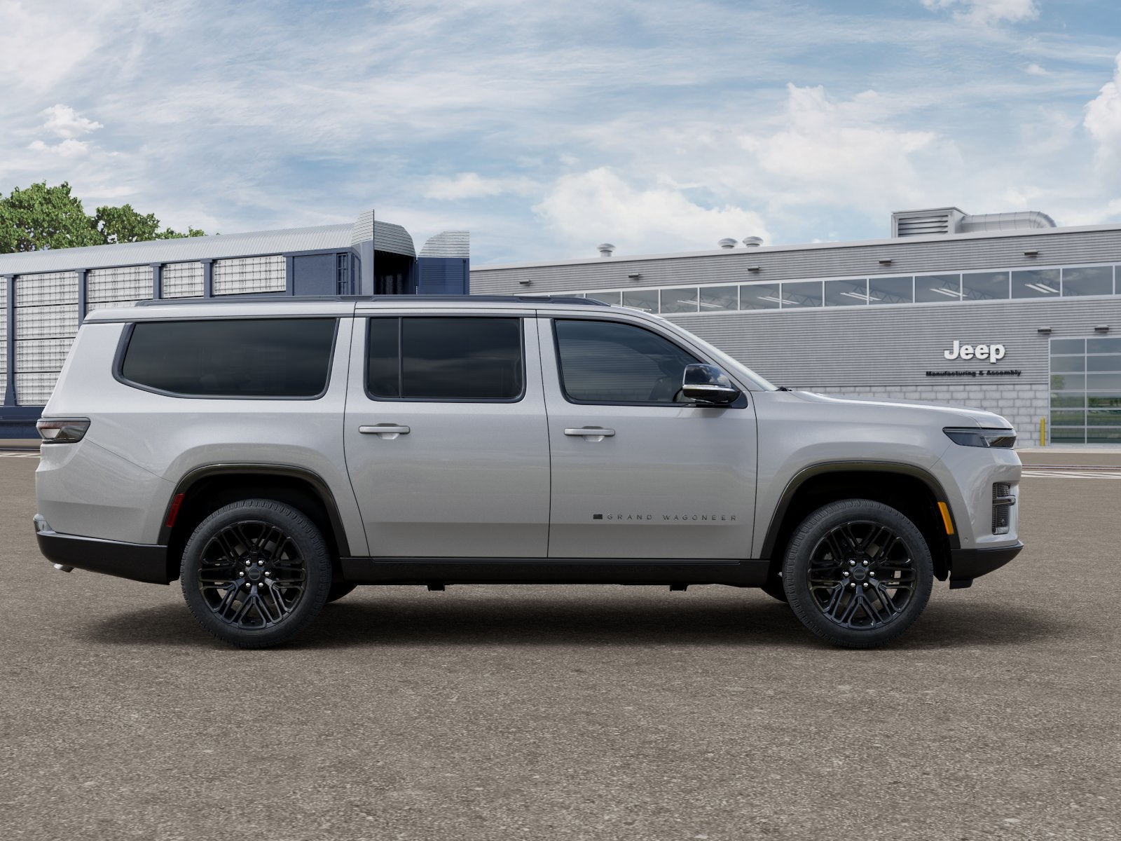 New 2026 Silver-Zynith Exterior Paint Jeep GRAND WAGONEER L LIMITED RESERVE 4X4 image 33