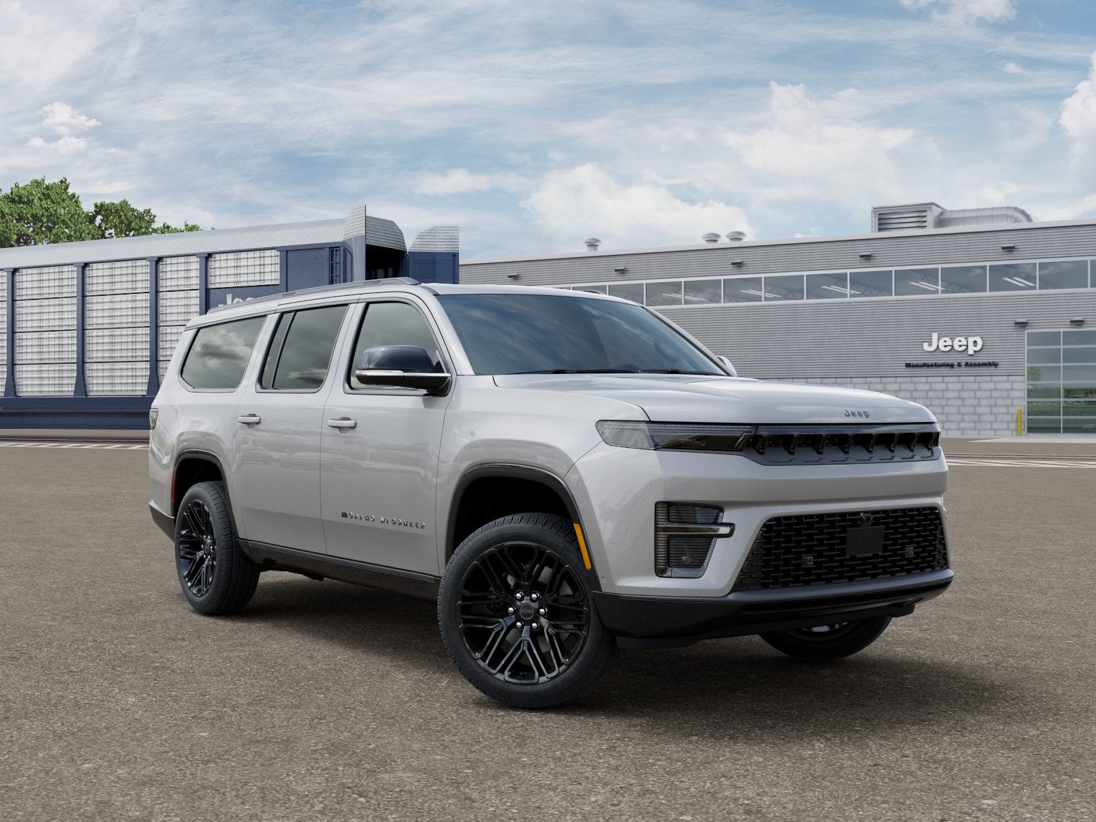 New 2026 Silver-Zynith Exterior Paint Jeep GRAND WAGONEER L LIMITED RESERVE 4X4 image 24