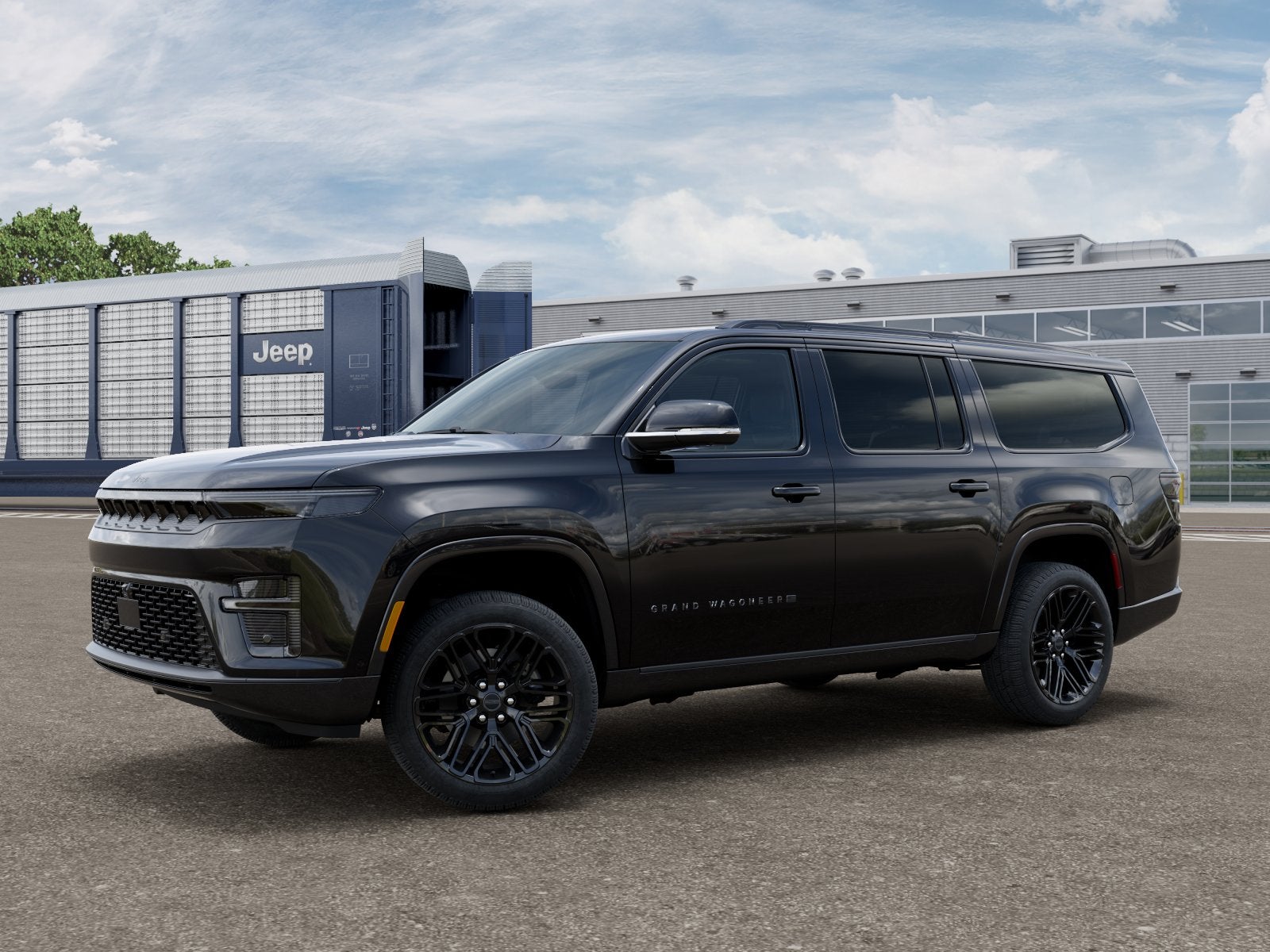 New 2026 High Gloss Black Exterior Paint Jeep GRAND WAGONEER L LIMITED RESERVE 4X4 image 4