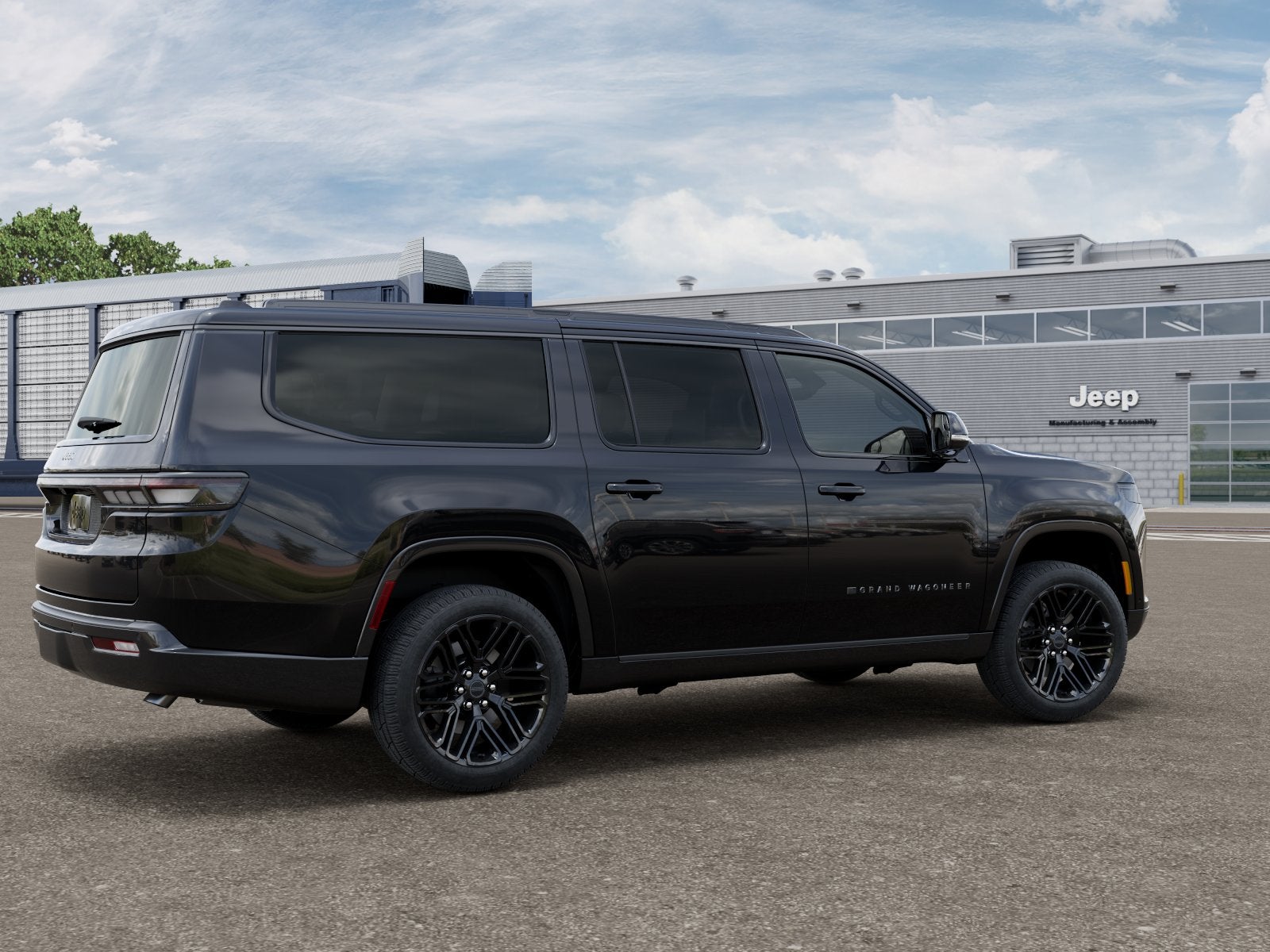 New 2026 High Gloss Black Exterior Paint Jeep GRAND WAGONEER L LIMITED RESERVE 4X4 image 5