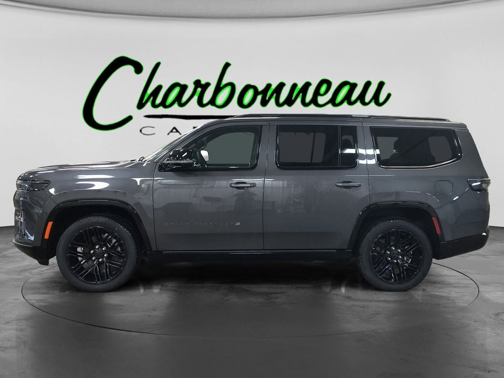 New 2026 Baltic-Gray Metallic Clear-Coat Exterior Paint Jeep GRAND WAGONEER LIMITED RESERVE 4X4 image 2