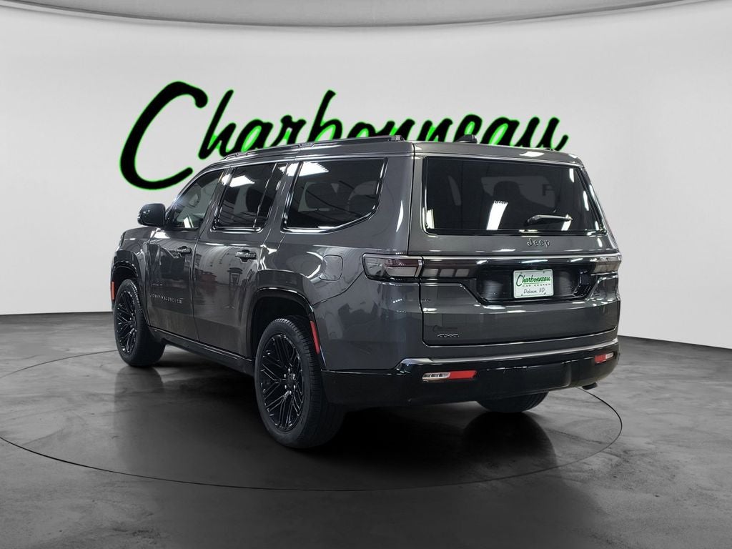 New 2026 Baltic-Gray Metallic Clear-Coat Exterior Paint Jeep GRAND WAGONEER LIMITED RESERVE 4X4 image 3