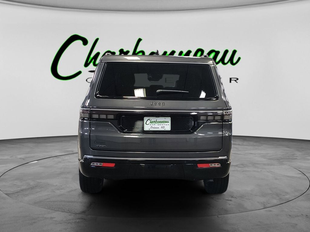 New 2026 Baltic-Gray Metallic Clear-Coat Exterior Paint Jeep GRAND WAGONEER LIMITED RESERVE 4X4 image 4