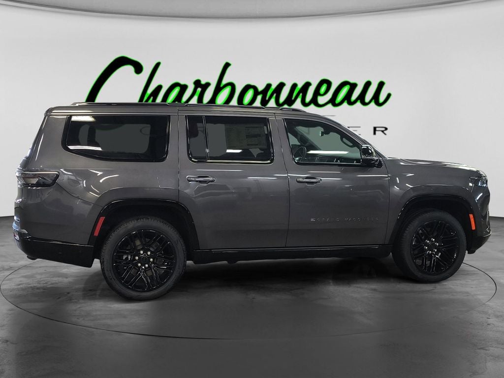 New 2026 Baltic-Gray Metallic Clear-Coat Exterior Paint Jeep GRAND WAGONEER LIMITED RESERVE 4X4 image 6