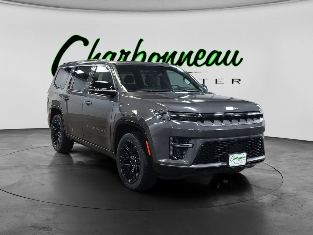 New 2026 Baltic-Gray Metallic Clear-Coat Exterior Paint Jeep GRAND WAGONEER LIMITED RESERVE 4X4 image 7