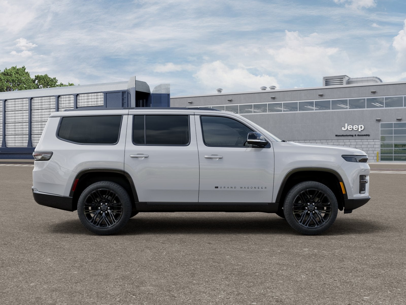 New 2026 Bright White Clear-Coat Exterior Paint Jeep GRAND WAGONEER LIMITED RESERVE 4X4 image 19