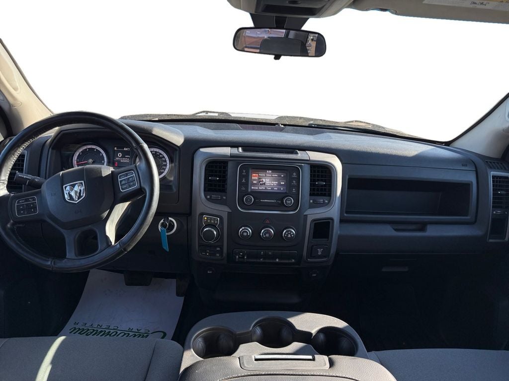 Used 2022 Bright White Clearcoat RAM Tradesman Quad Cab 4x4 6