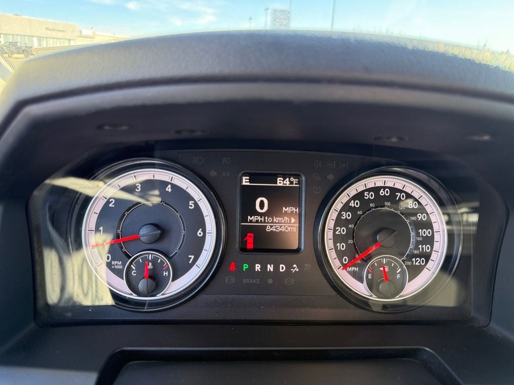 Used 2022 Bright White Clearcoat RAM Tradesman Quad Cab 4x4 6