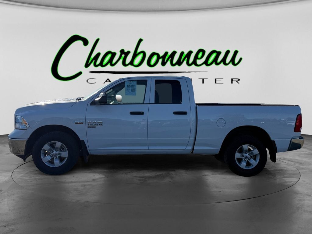 Used 2022 Bright White Clearcoat RAM Tradesman Quad Cab 4x4 6