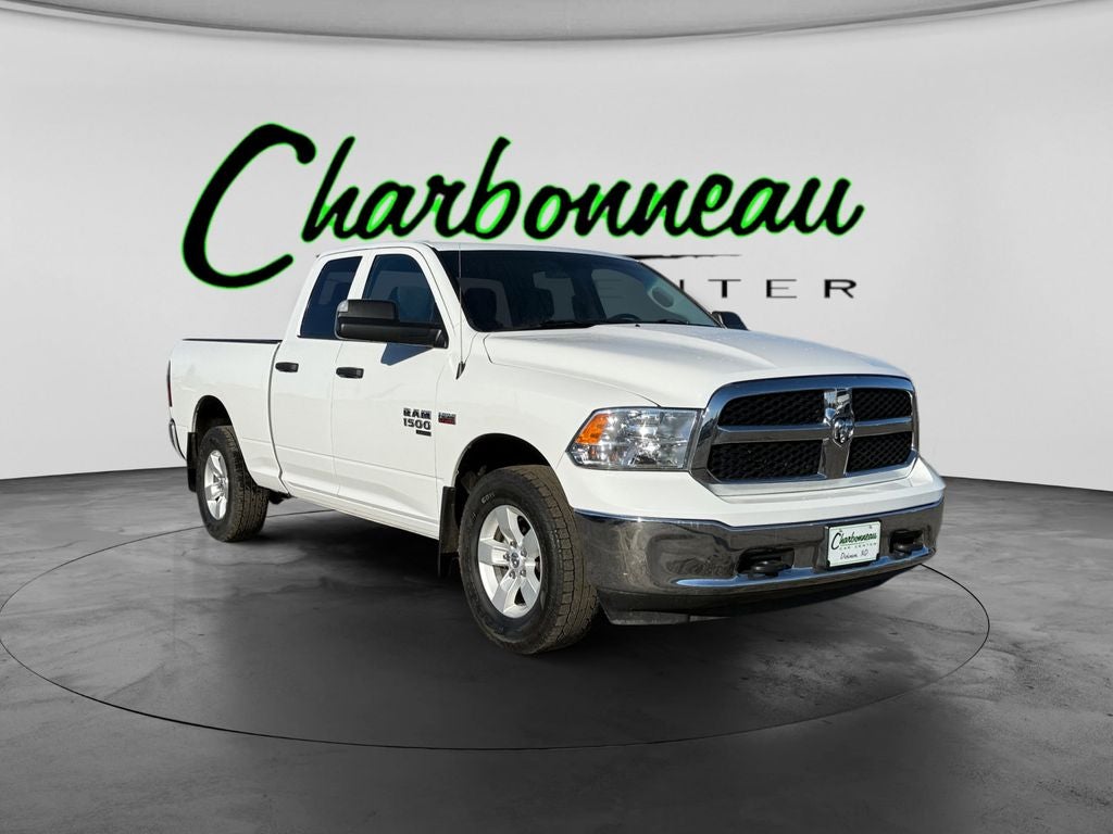 Used 2022 Bright White Clearcoat RAM Tradesman Quad Cab 4x4 6