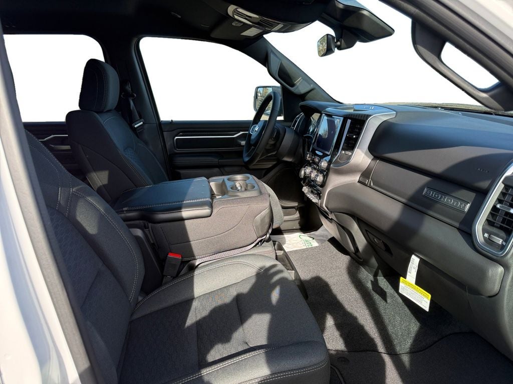 New 2026 Bright White Clear-Coat Exterior Paint RAM RAM 1500 BIG HORN CREW CAB 4X4 5