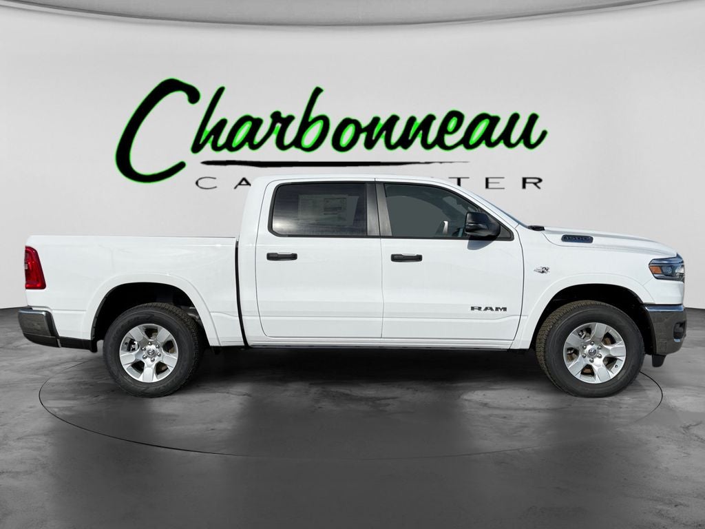 Used 2026 Bright White Clearcoat RAM Big Horn Crew Cab 4x4 5