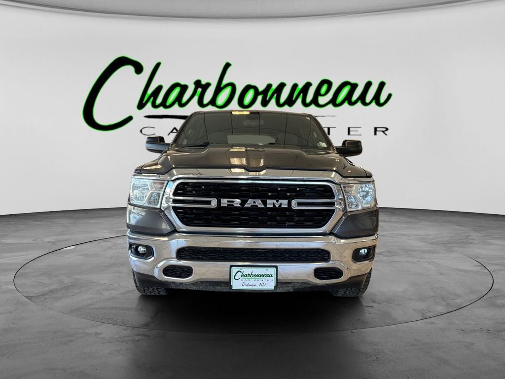 Used 2022 Granite Crystal Metallic Clearcoat RAM Big Horn image 8