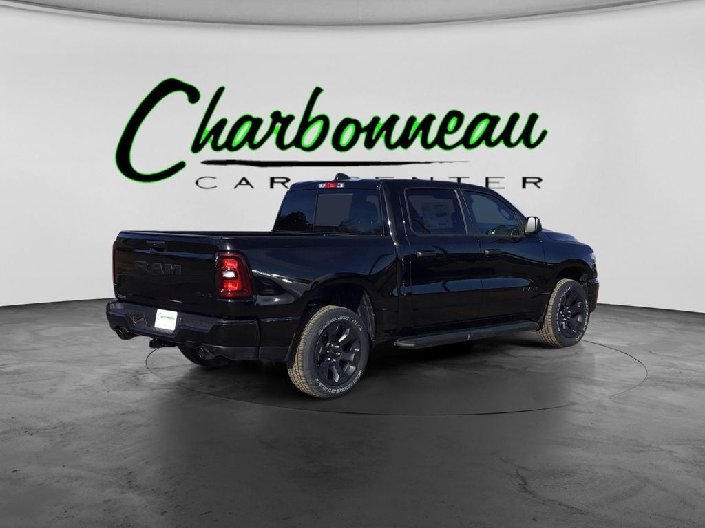 New 2026 Diamond Black Crystal Pearl-Coat Exterior Paint RAM RAM 1500 EXPRESS CREW CAB 4X4 5
