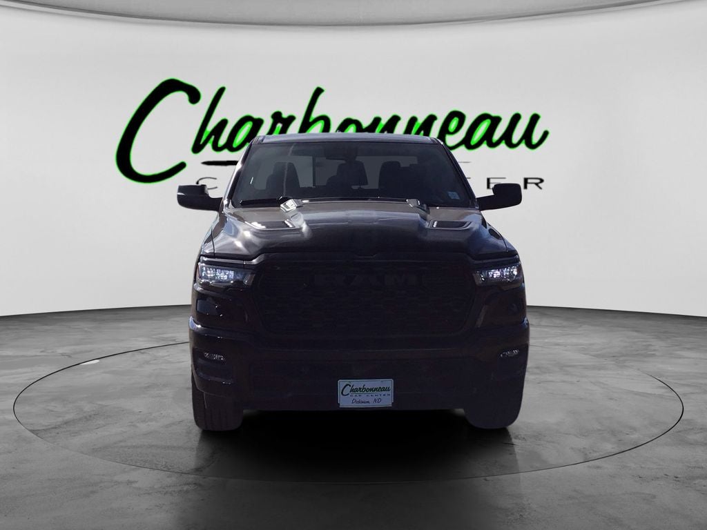 New 2026 Diamond Black Crystal Pearl-Coat Exterior Paint RAM RAM 1500 EXPRESS CREW CAB 4X4 5