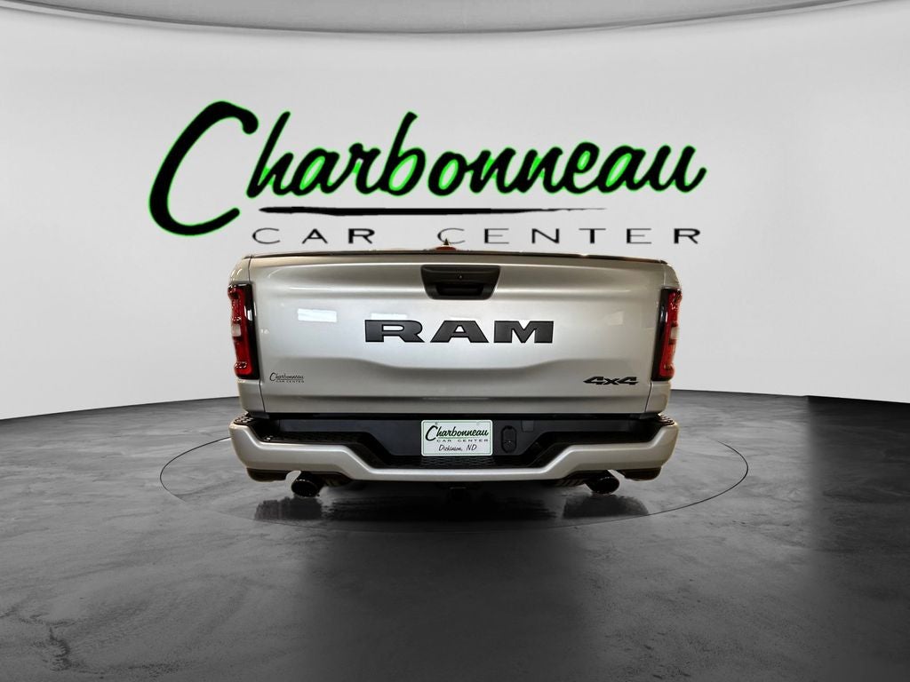 New 2026 Silver Zynith Exterior Paint RAM RAM 1500 EXPRESS CREW CAB 4X4 5