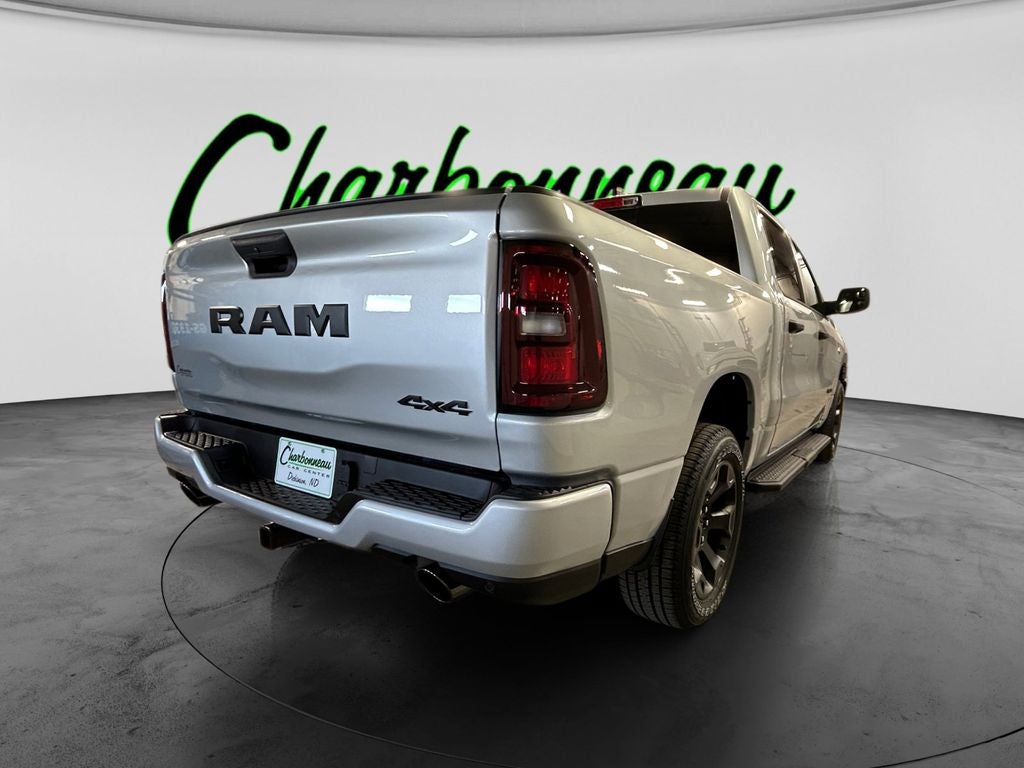 New 2026 Silver Zynith Exterior Paint RAM RAM 1500 EXPRESS CREW CAB 4X4 5