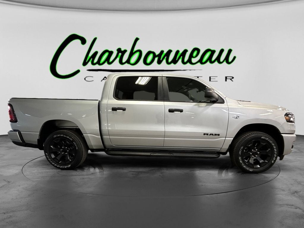 New 2026 Silver Zynith Exterior Paint RAM RAM 1500 EXPRESS CREW CAB 4X4 5