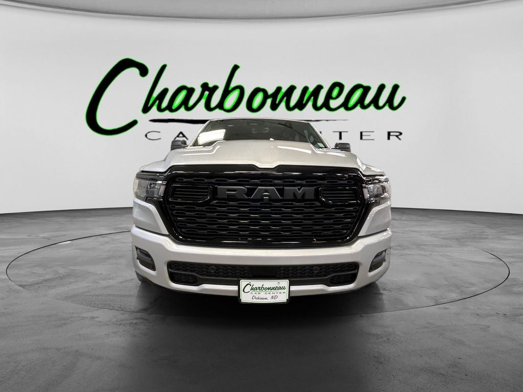 New 2026 Silver Zynith Exterior Paint RAM RAM 1500 EXPRESS CREW CAB 4X4 5