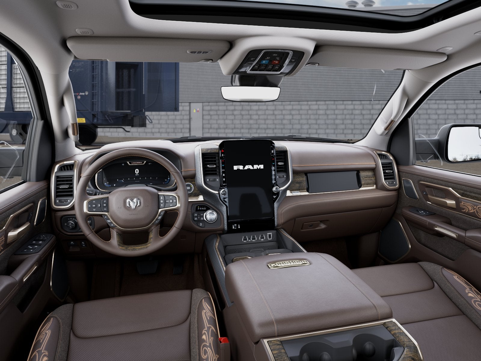 New 2026 Silver Zynith Exterior Paint RAM RAM 1500 LIMITED LONGHORN CREW CAB 4X4 5