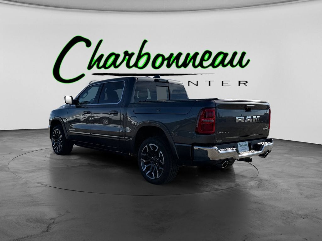 New 2026 Granite Crystal Metallic Clear-Coat Exterior Paint RAM RAM 1500 LIMITED CREW CAB 4X4 5