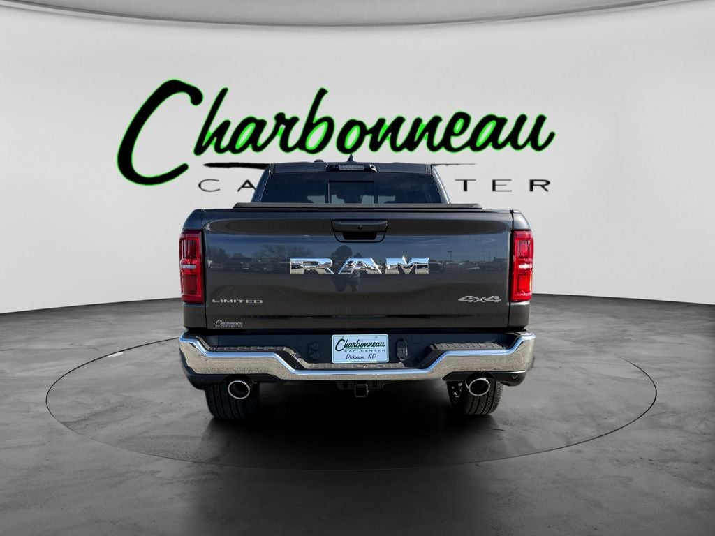 New 2026 Granite Crystal Metallic Clear-Coat Exterior Paint RAM RAM 1500 LIMITED CREW CAB 4X4 5