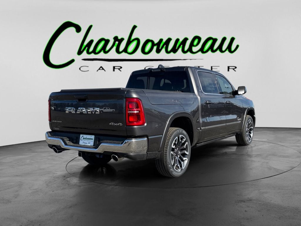 New 2026 Granite Crystal Metallic Clear-Coat Exterior Paint RAM RAM 1500 LIMITED CREW CAB 4X4 5